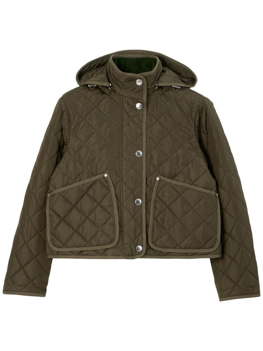 Quilted Classic-Hood Jacket
