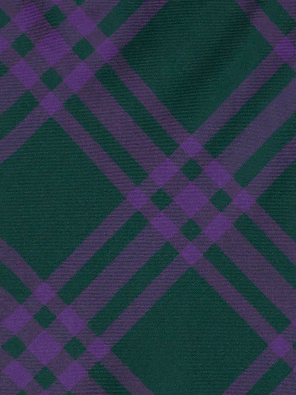 Vintage Check Wool Straight Skirt