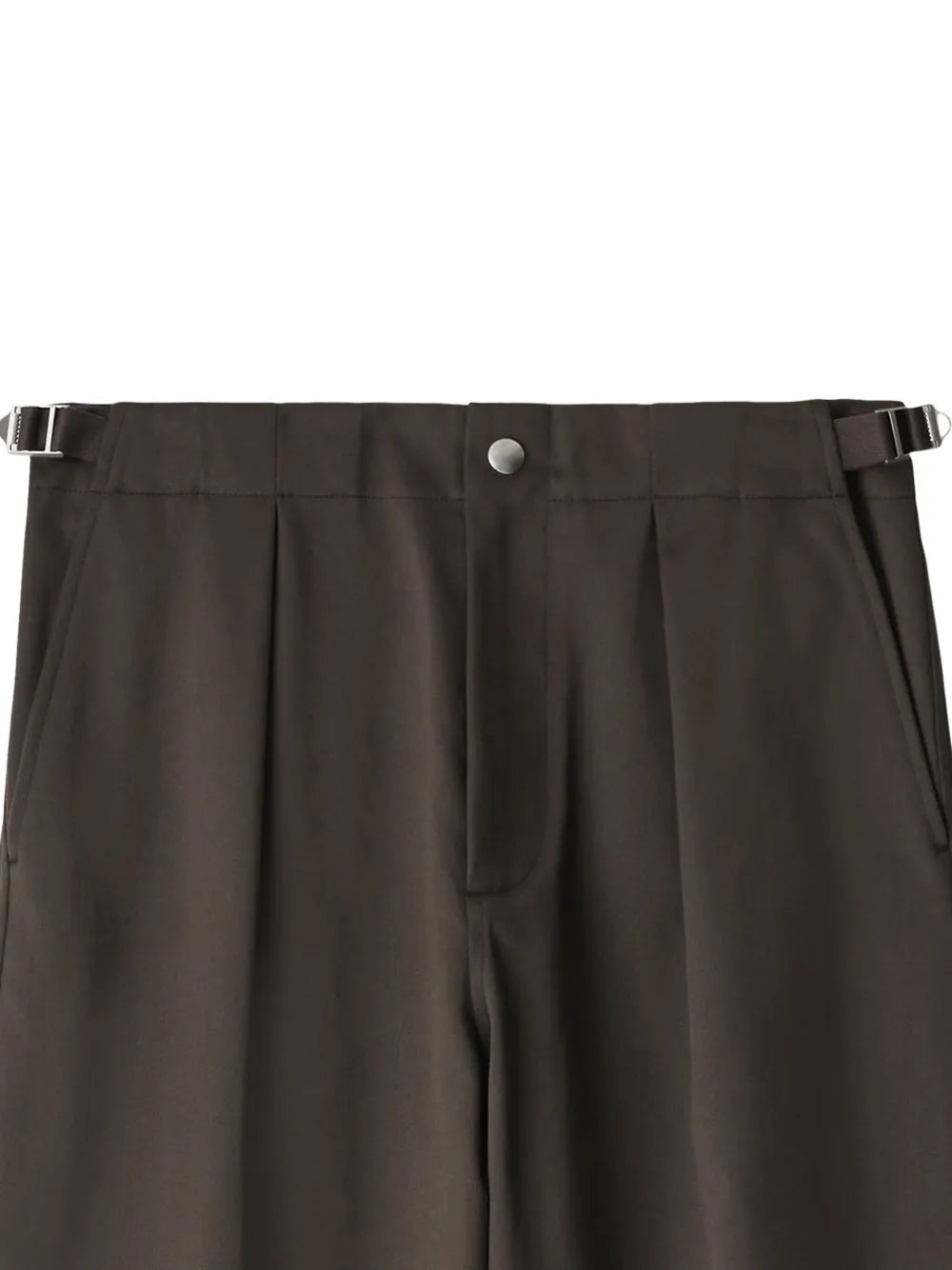 Straight-Leg Cotton Trousers