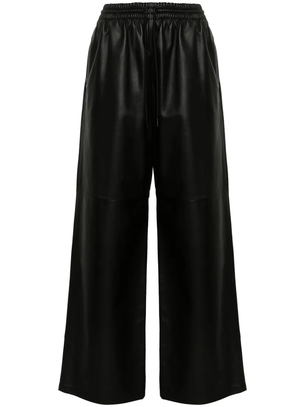 High-Waist Wide-Leg Trousers