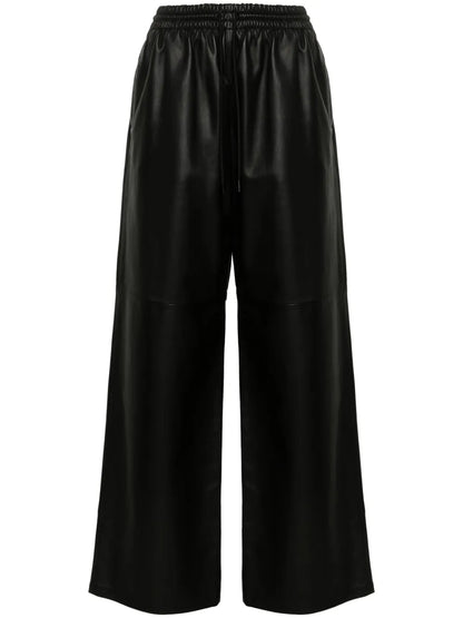 High-Waist Wide-Leg Trousers