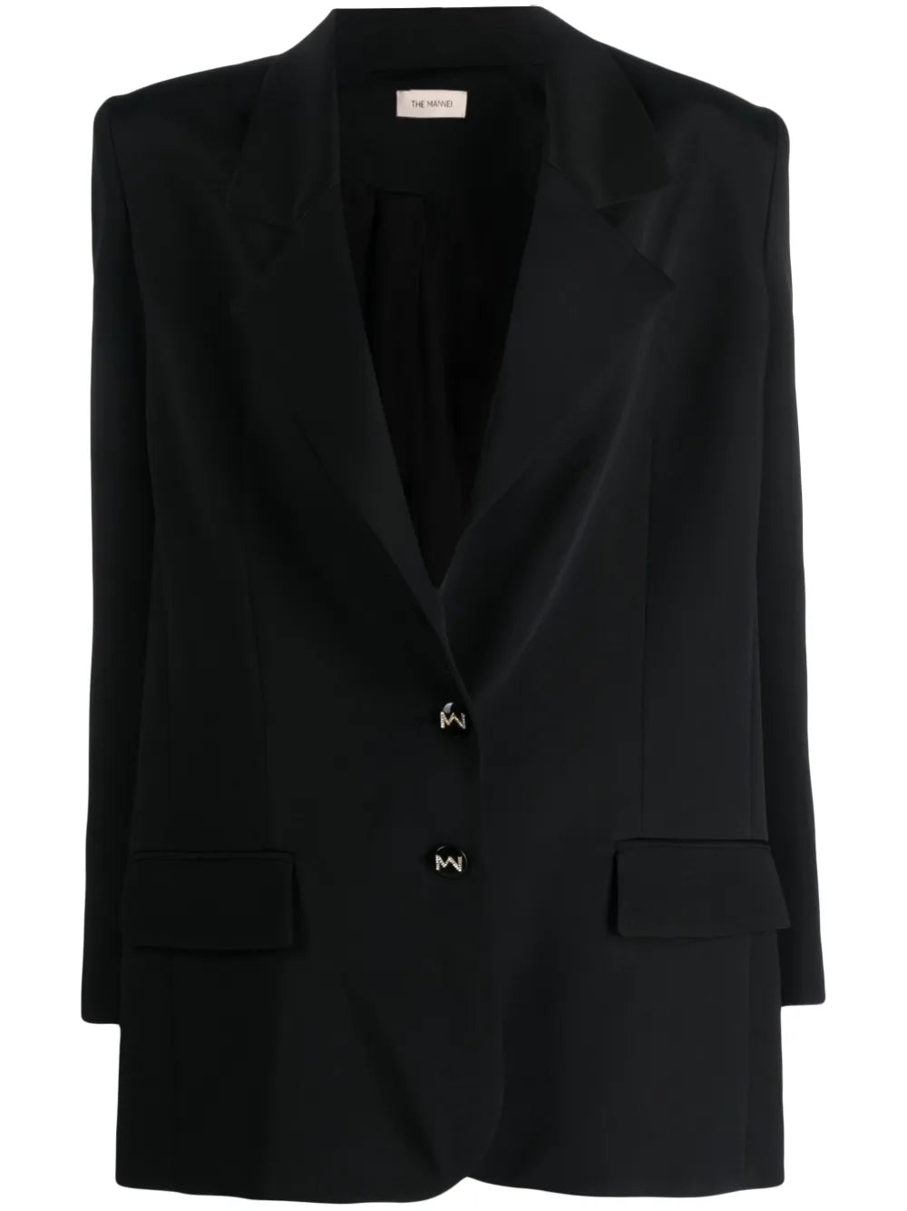 Volt Single-Breasted Silk-Blend Blazer