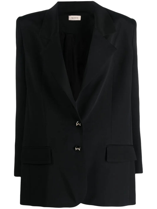 Volt Single-Breasted Silk-Blend Blazer