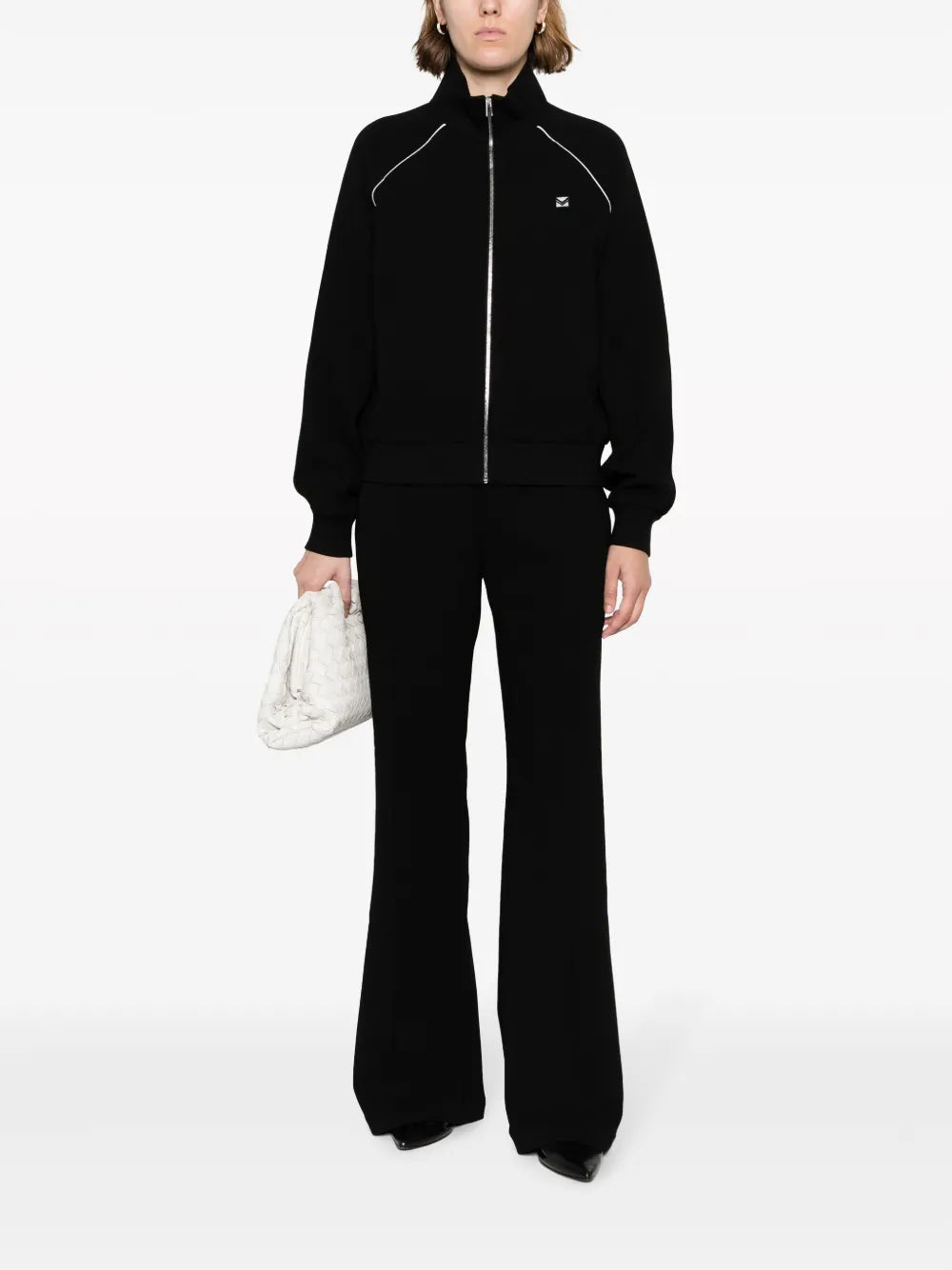 Crepe Track Jacket