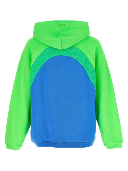 Rainbow Bouclé Cotton Hoodie