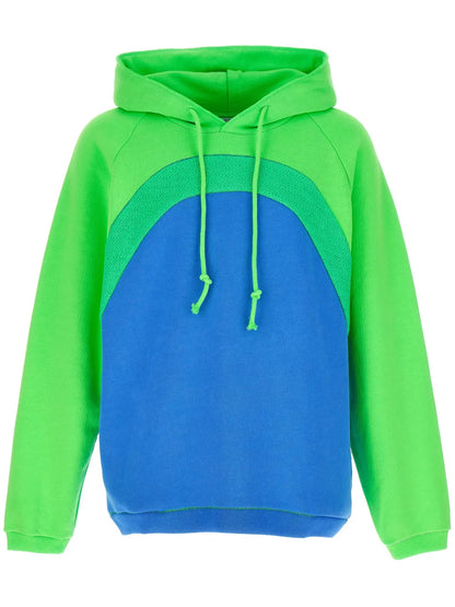 Rainbow Bouclé Cotton Hoodie