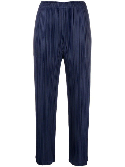 Mc August Pleated Cropped Trousers