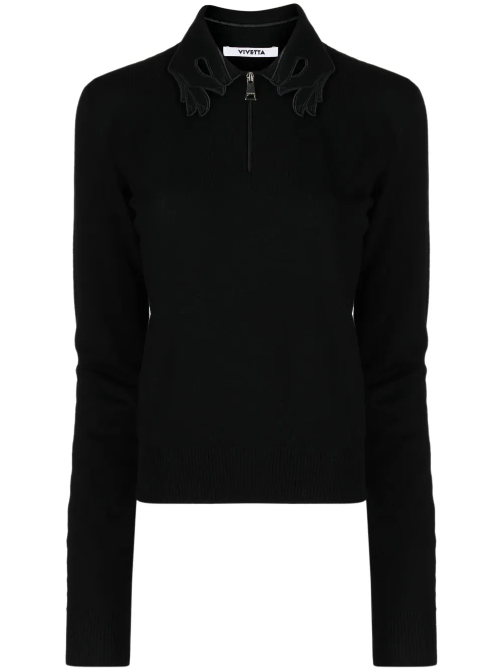 Logo-Embroidered Wool Jumper