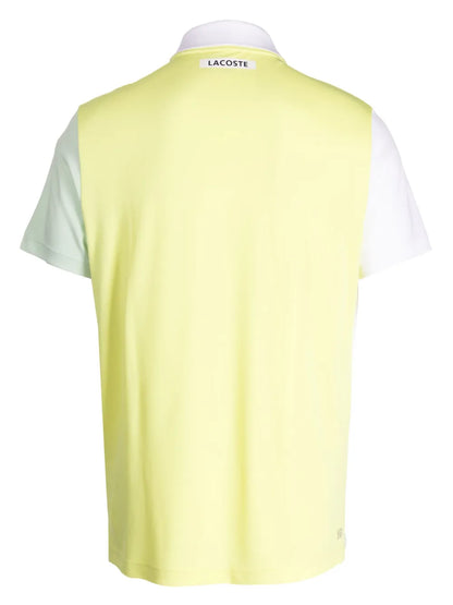 Logo-Appliqué Colour-Block Polo Shirt