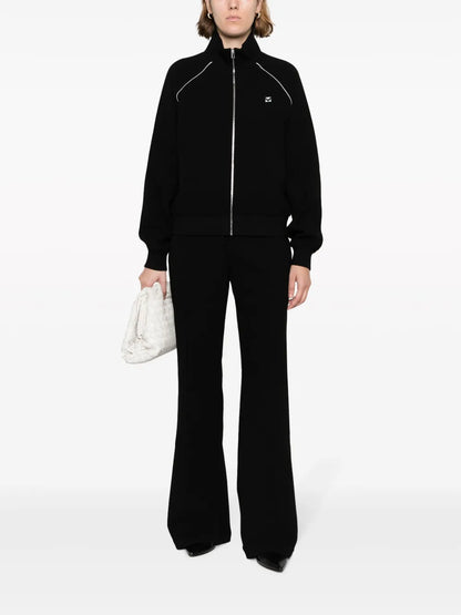 Striped Flared Trousers