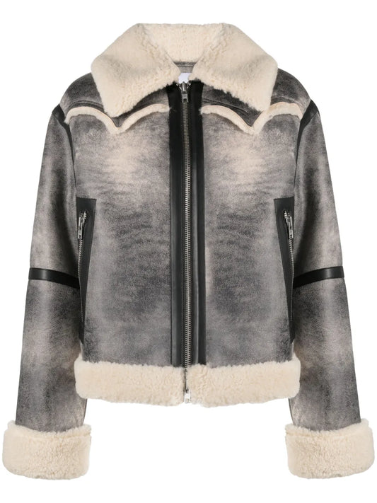 Lessie Faux-Shearling Jacket