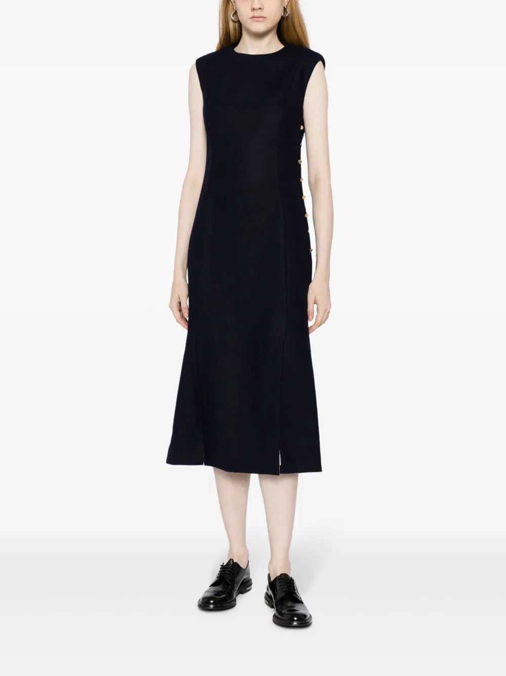 Wool Midi Dress