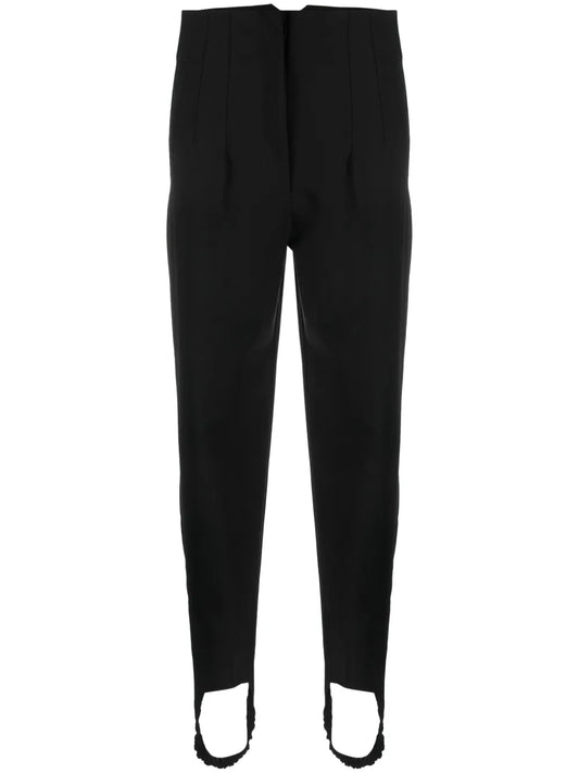 High-Waisted Wool-Blend Leggings