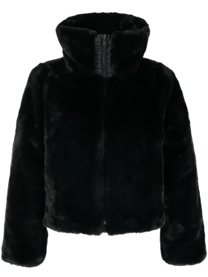Reversible Faux-Leather Jacket