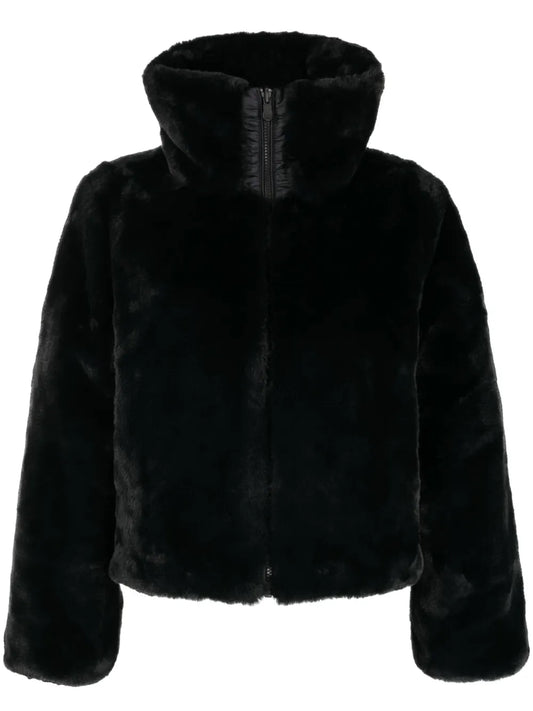Reversible Faux-Leather Jacket