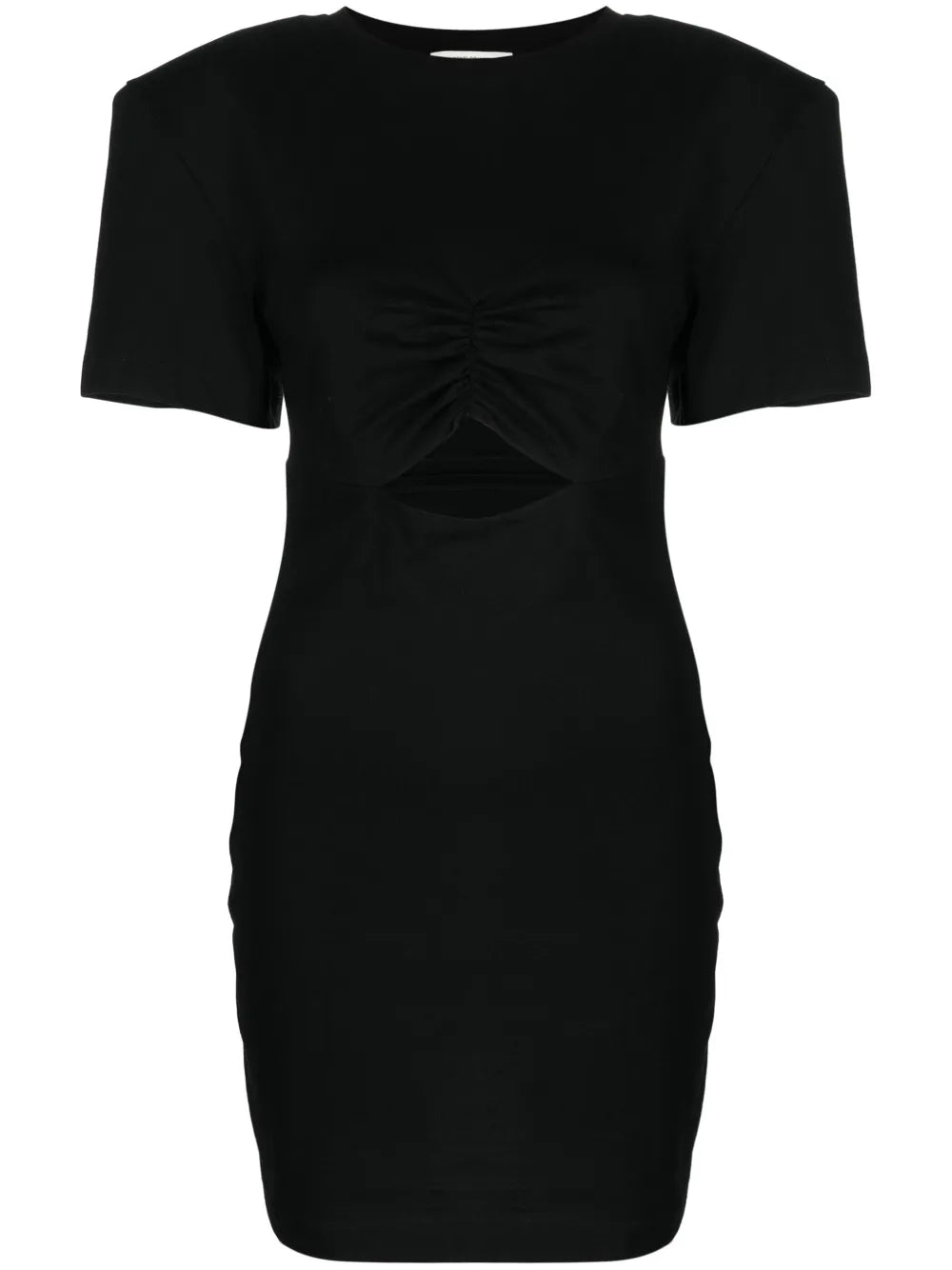 Cut-Out Cotton Minidress