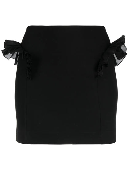 Ruffle-Trim Miniskirt