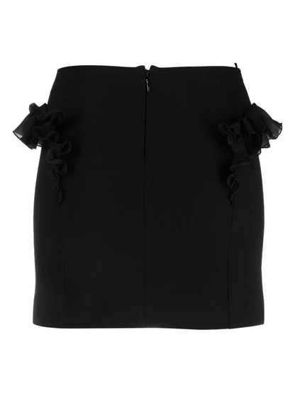 Ruffle-Trim Miniskirt