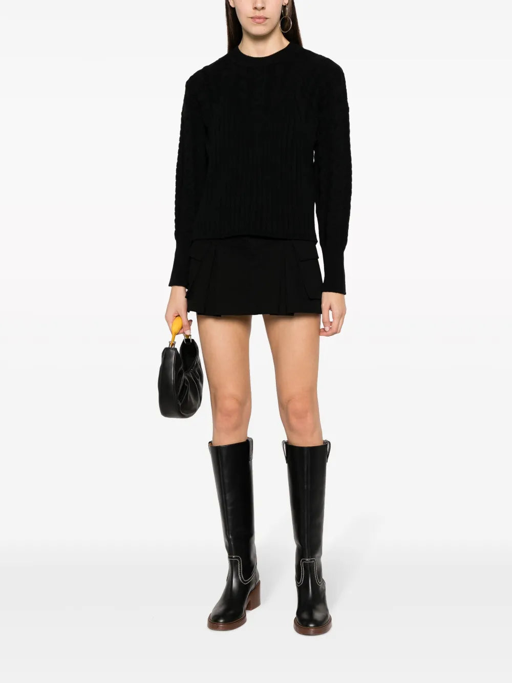 Armadillo Ribbed-Knit Jumper