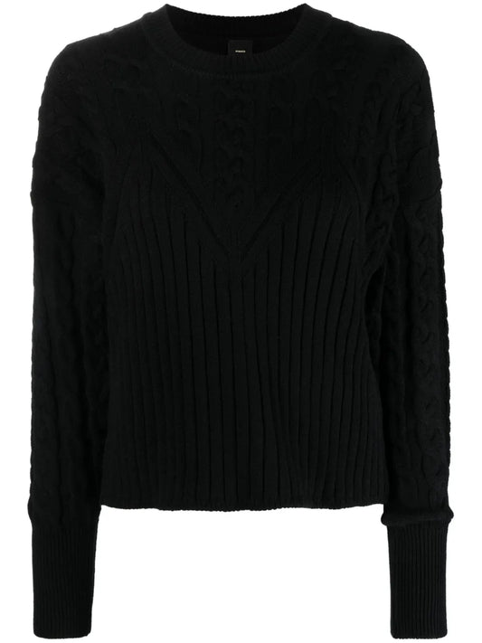 Armadillo Ribbed-Knit Jumper