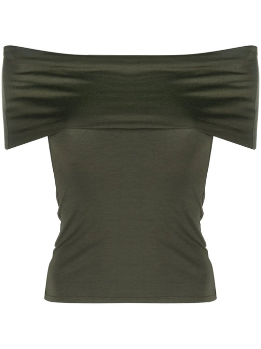 Maya Off-Shoulder Jersey Top