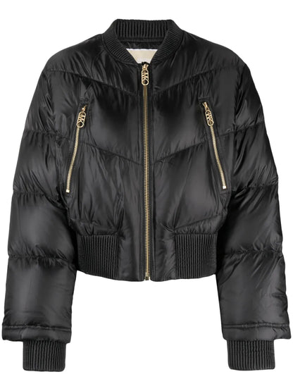 Logo-Patch Padded Jacket
