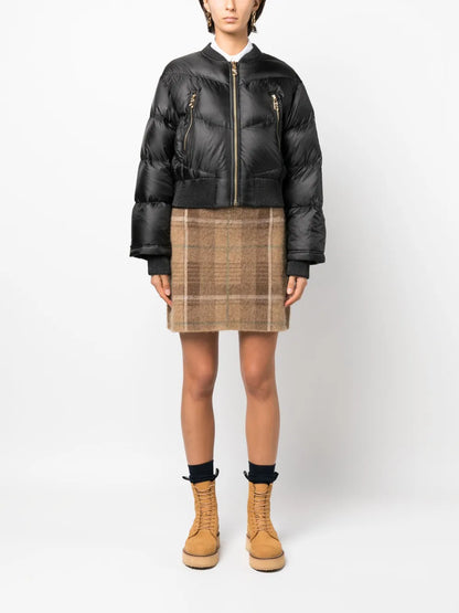 Logo-Patch Padded Jacket