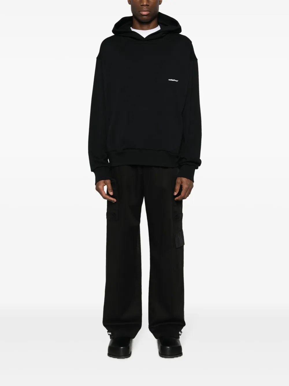 Graphic-Print Cotton Hoodie