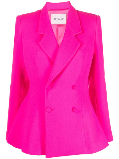 Double-Breasted Wool Blazer