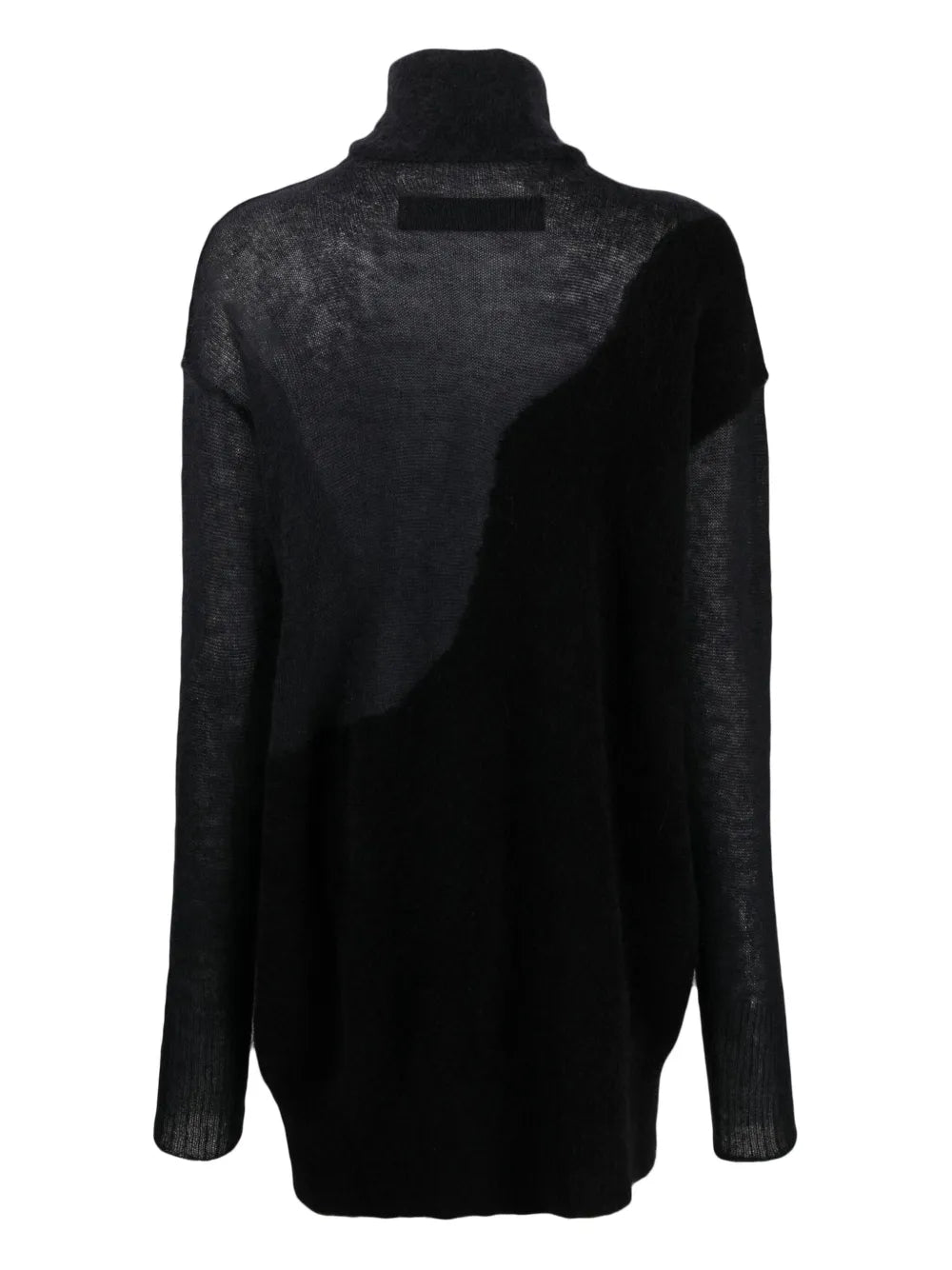 Roll-Neck Knit Top