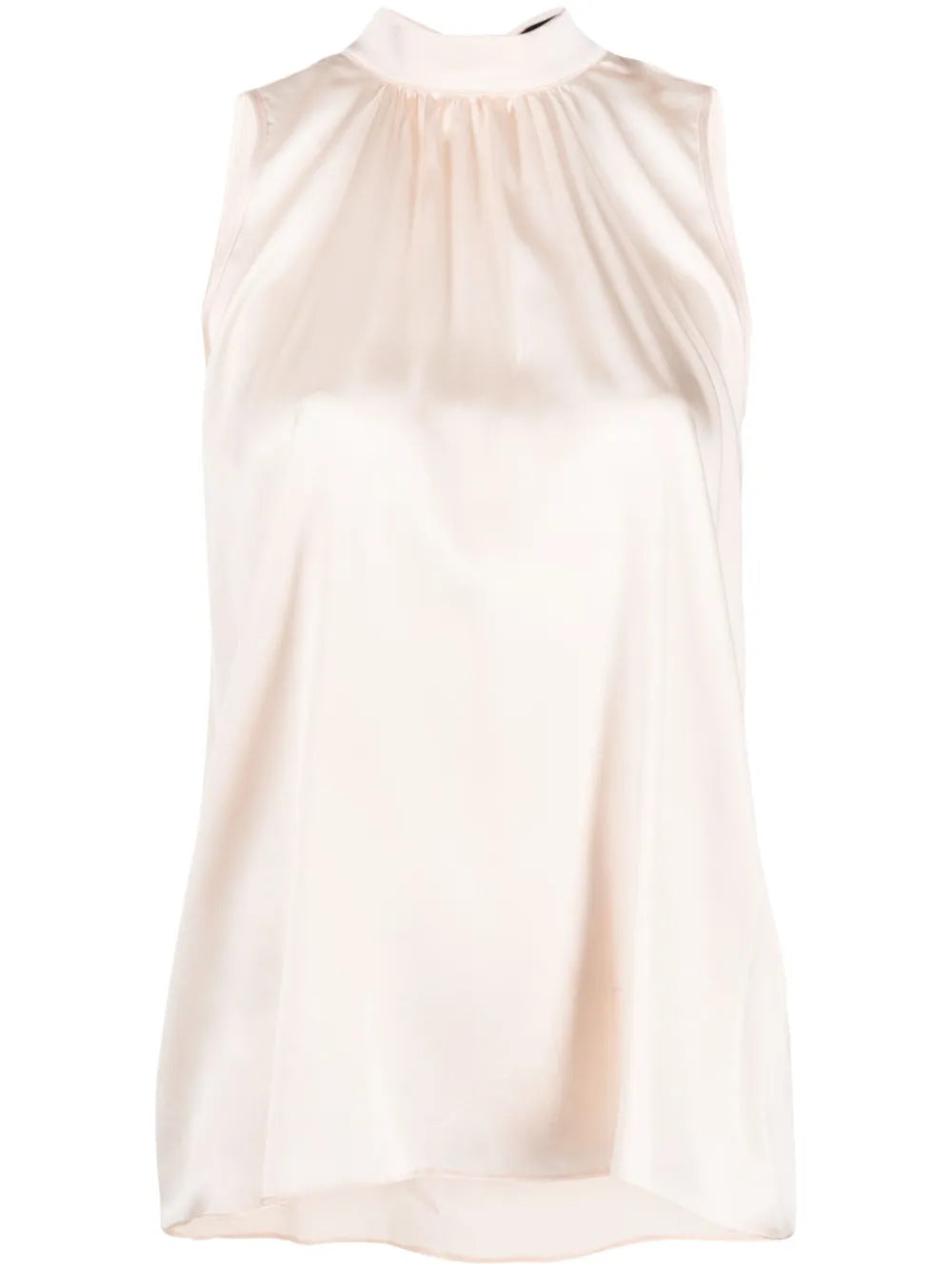 Pussy-Bow Silk Blouse