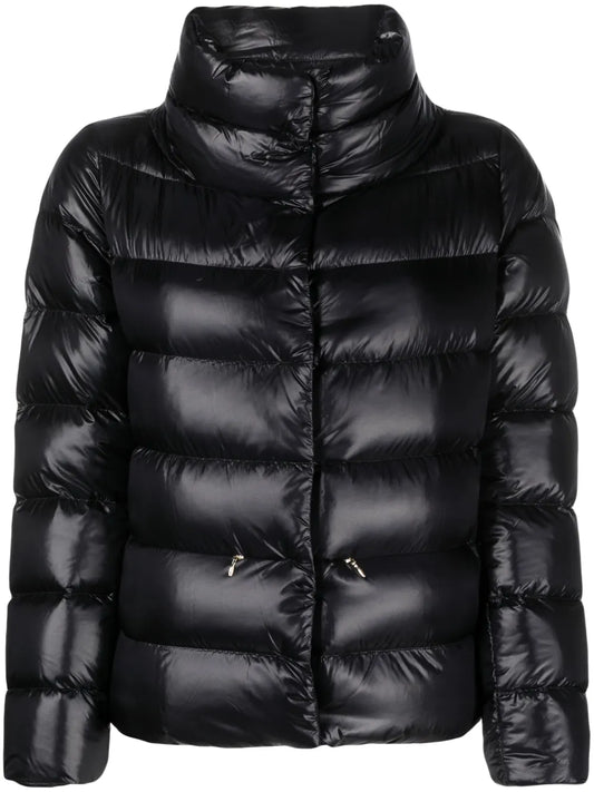 Funnel-Neck Padded Jacket
