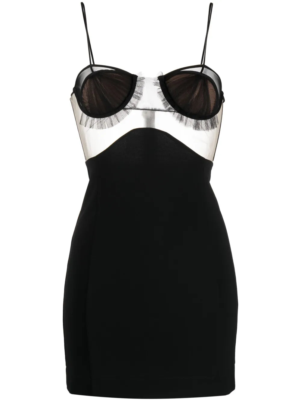 Panelled Bustier Minidress