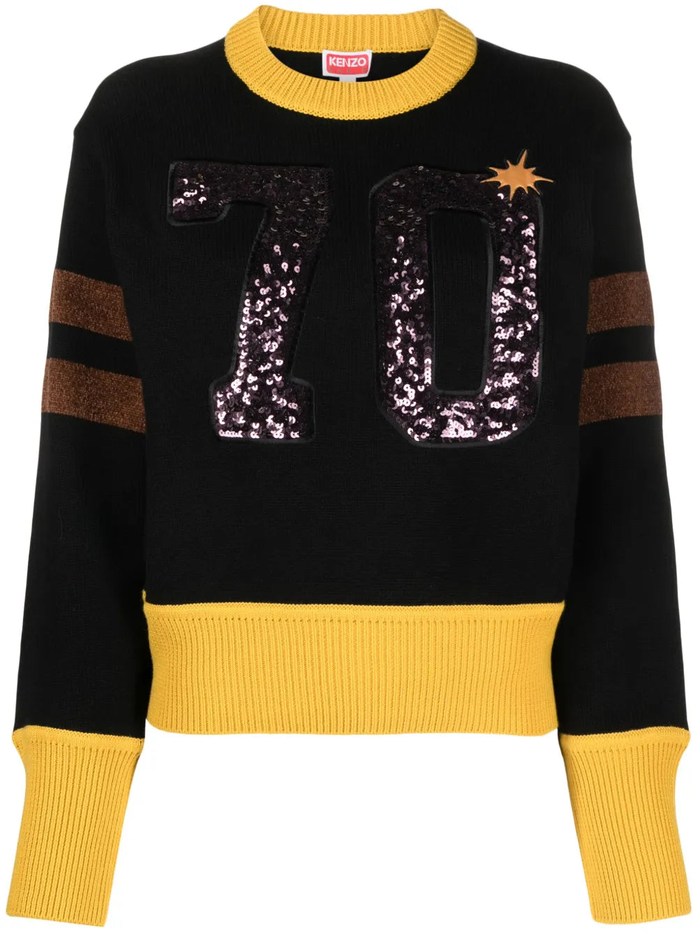 Logo-Embroidered Crew-Neck Jumper