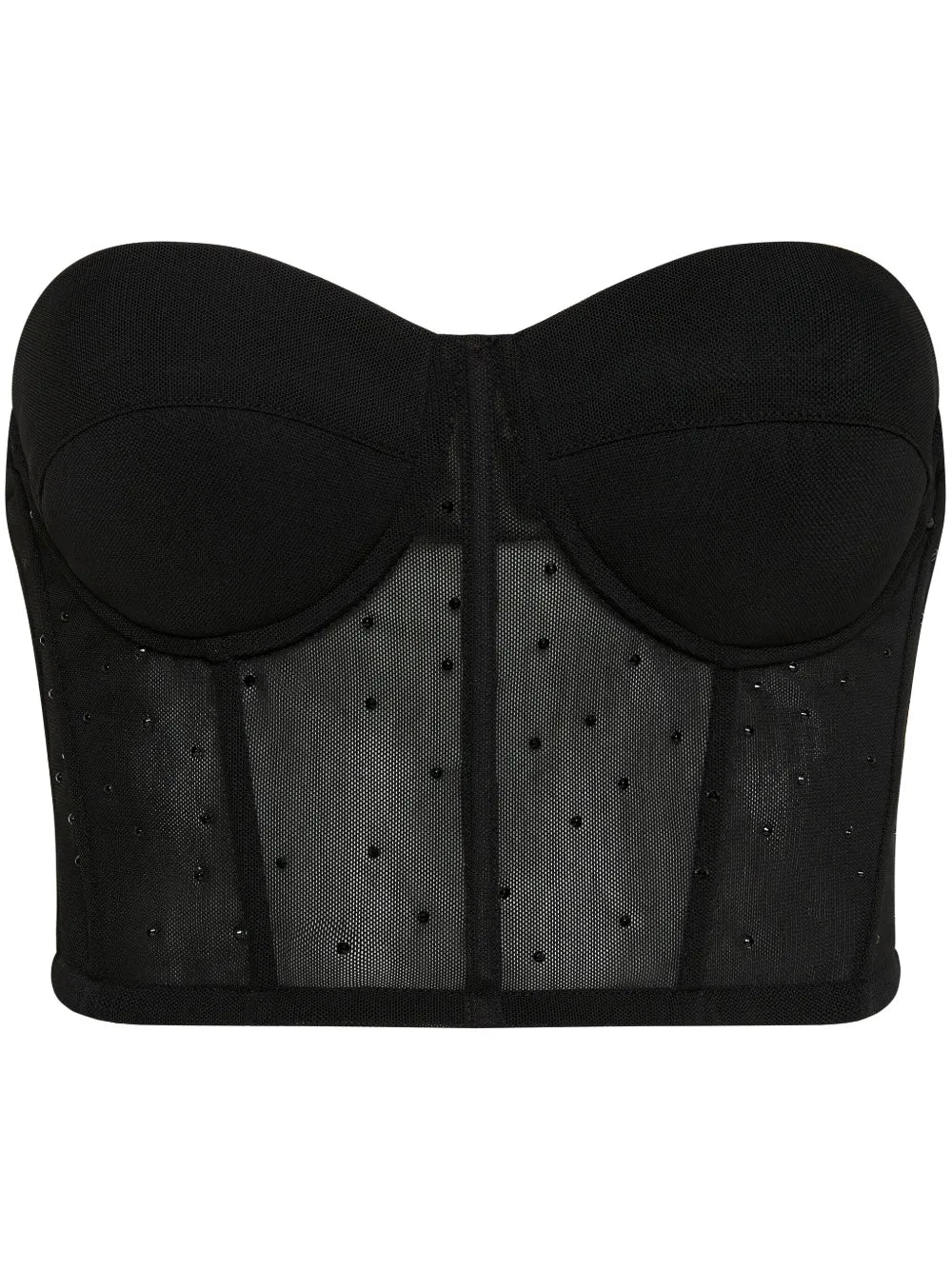 Lucienne Crystal-Embellished Corset Top