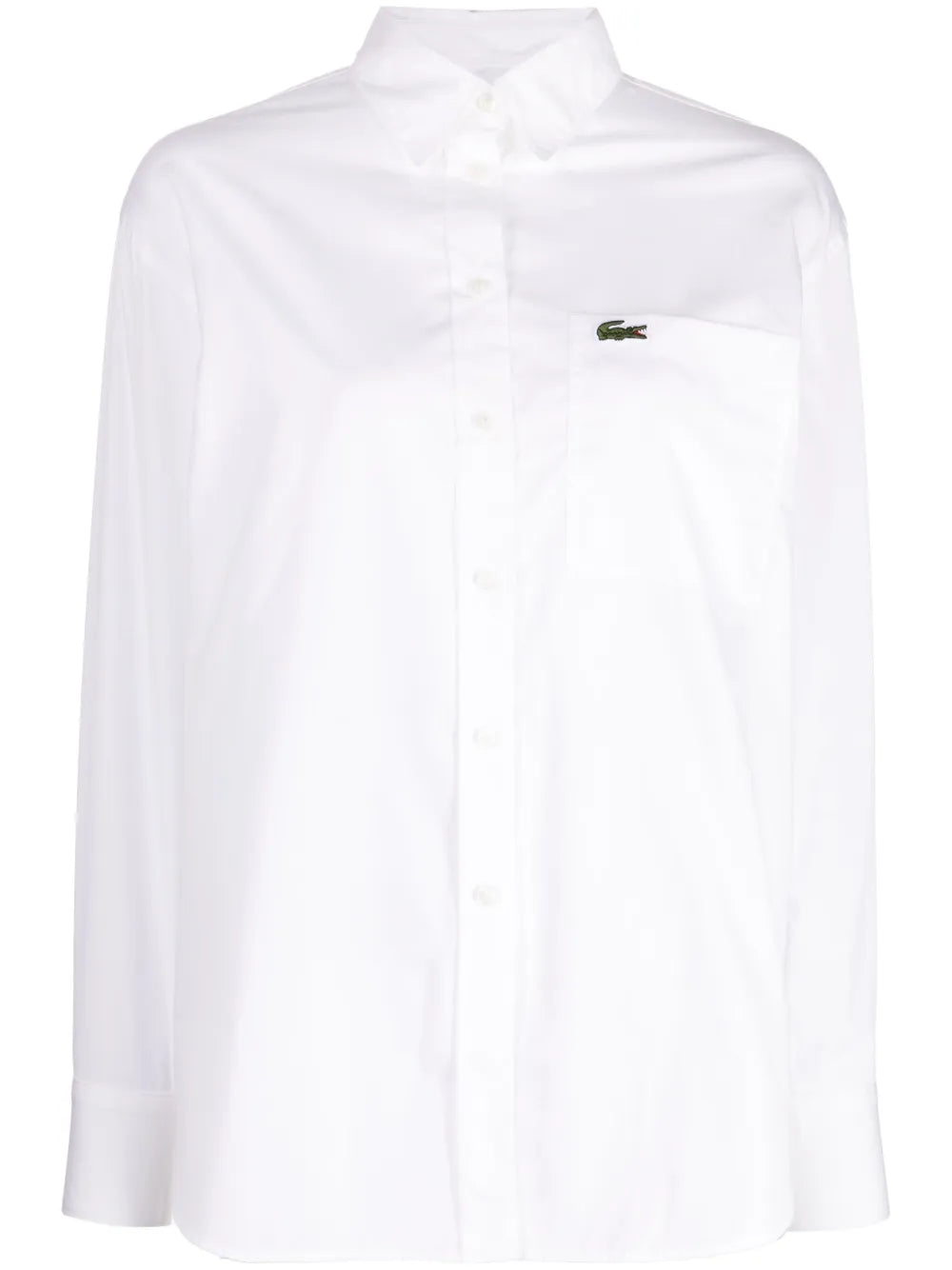 Logo-Appliqué Cotton Shirt