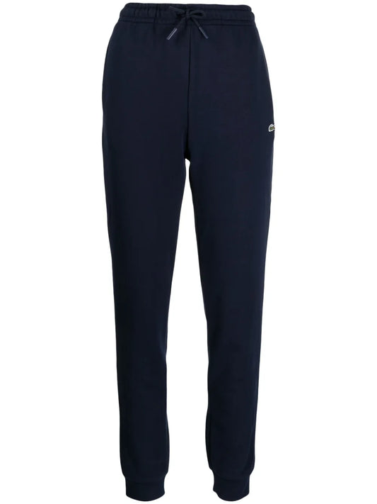 High-Waist Cotton Track Pant