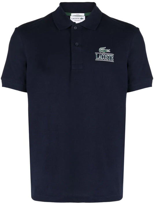 Logo-Print Cotton Polo Shirt