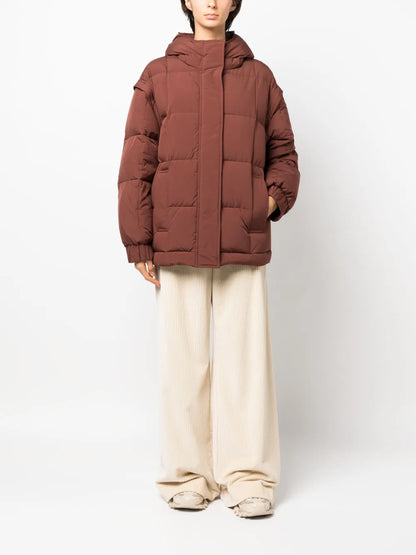 Detachable-Sleeve Padded Jacket