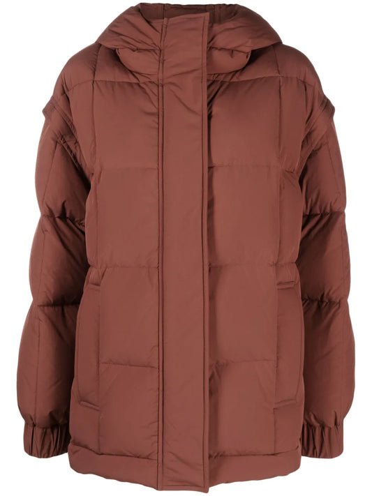 Detachable-Sleeve Padded Jacket