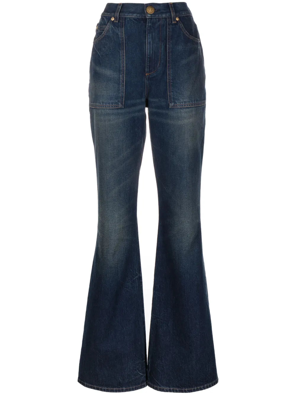 High-Rise Flared Jeans