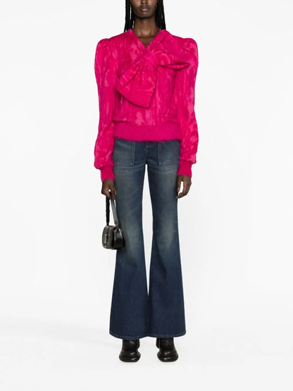 High-Rise Flared Jeans