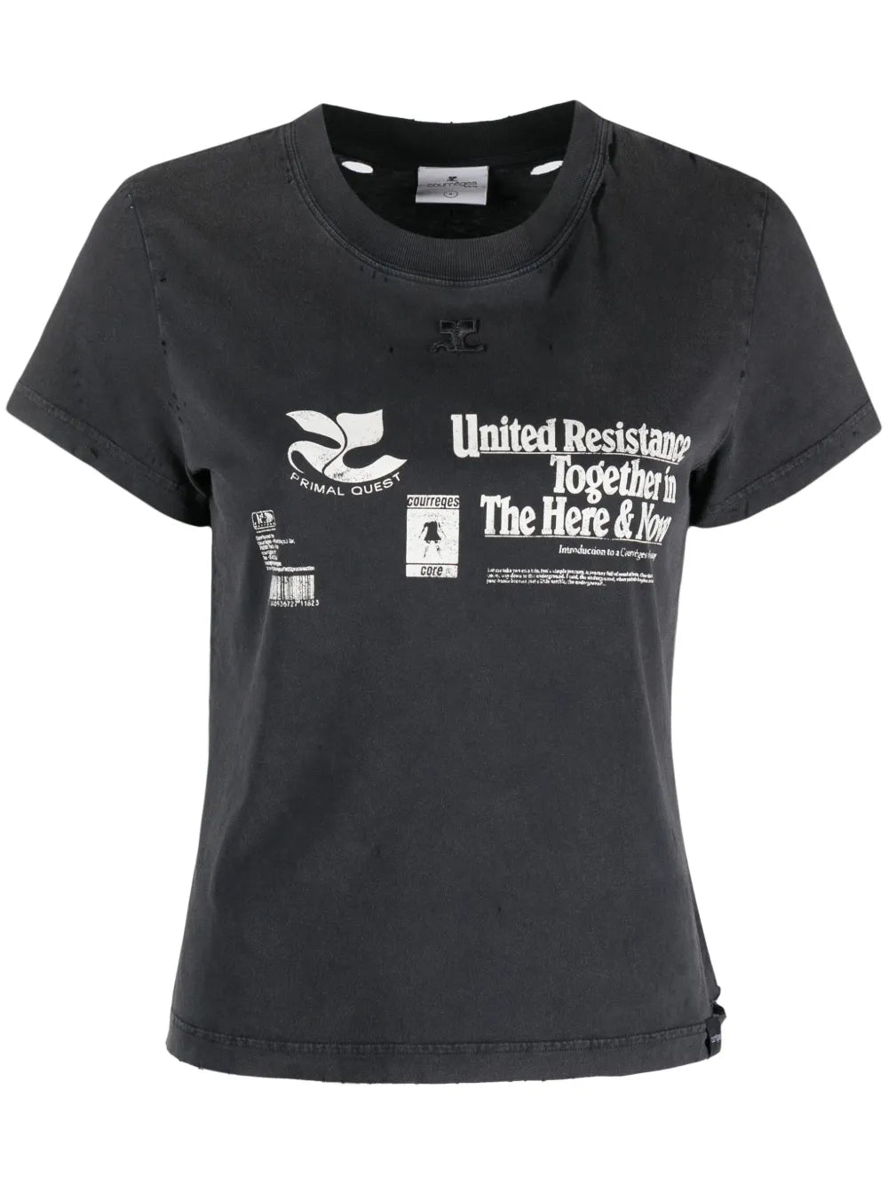 Resistance Destroyed Cotton T-Shirt