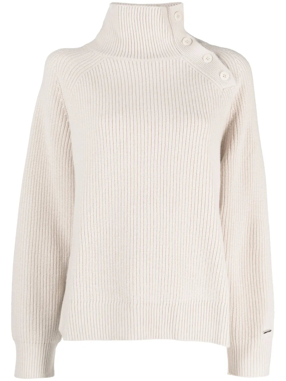 Ribbed-Knit Wool Jumper