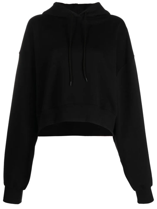 Drawstring Cotton Hoodie