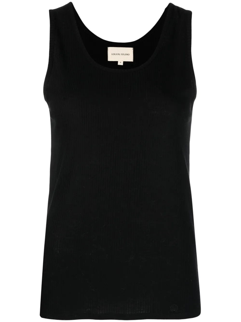 Scoop-Neck Ribbed-Knit Tank Top