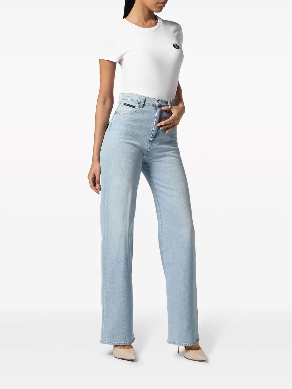 High-Rise Wide-Leg Jeans