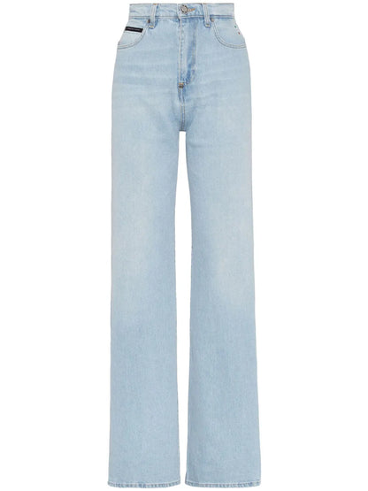 High-Rise Wide-Leg Jeans