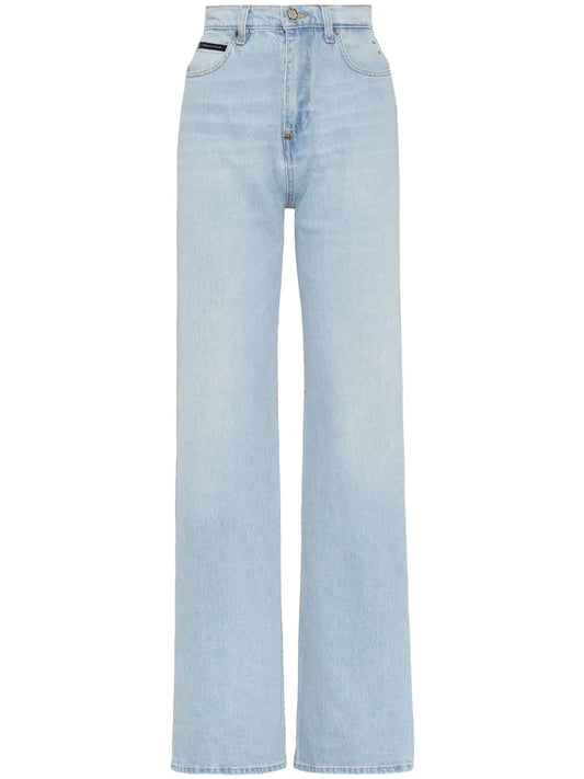 High-Rise Wide-Leg Jeans