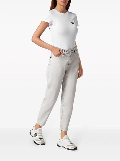 Mom Fit Tapered Jeans